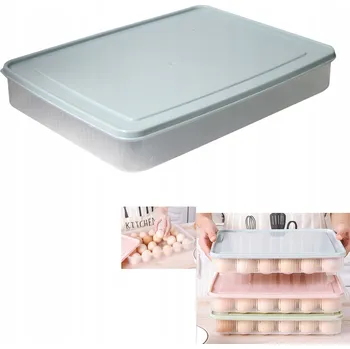 Dóza na potraviny Nádoba na vejce PLASTOVÁ pro 24 vajec