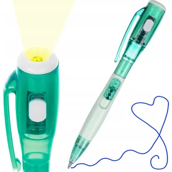 Propiska automatická modrá Ecoverso