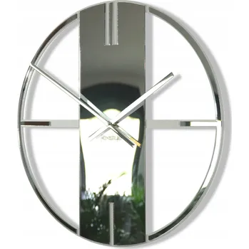 Hodiny Kovový zrcadlový nástěnný hodinový stroj zrcadlo