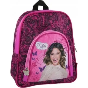 Městský batoh Jednokomorový Batoh pro předškoláky Violetta Derform pro dívky, růžový