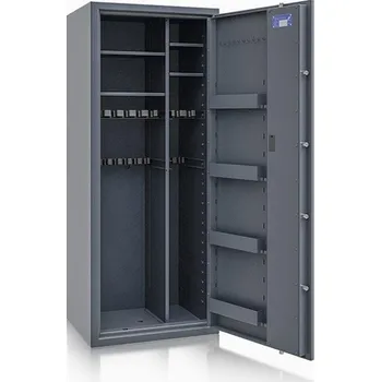 Trezor ISS Kombinovaný trezor Luzern WF MAX KOMBI 55634.54 EL, grafitově šedý