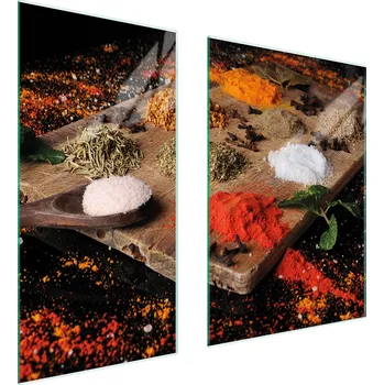 Kuchyňské prkénko Krájecí deska TMK ArtDeko sklo 2 ks