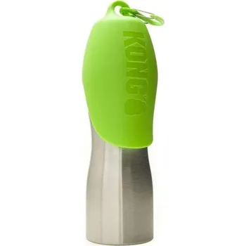Krmivo pro psa Cestovní láhev Kong H2O, 750ml, zelená