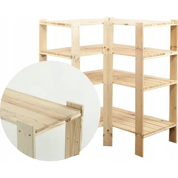 Knihovna Knihovna Wamar-Sosenka 85 x 115 x 50 cm borovice