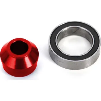 RC náhradní díl Traxxas pouzdro ložiska hliníkové červené