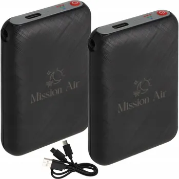 Powerbanka SADA 2x POWERBANKA 5000 mAh + kabel - NAPÁJENÍ PRO VYHŘÍVANÉ OBLEČENÍ A RUKAVICE