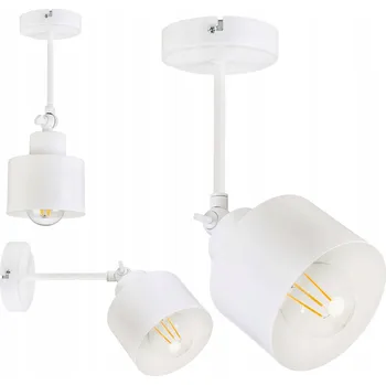 Nástěnné svítidlo Nástěnná LAMPA KINKIET nastavitelná loft kovová KUBEK