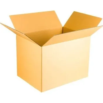 Obalový materiál Kartonová krabice klopová 600x500x500 mm 5VVL BC 560g/m2 hnědá - paleta 160 ks