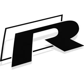Samolepicí dekorace na vozidlo Samolepka R-line - 10x4,6