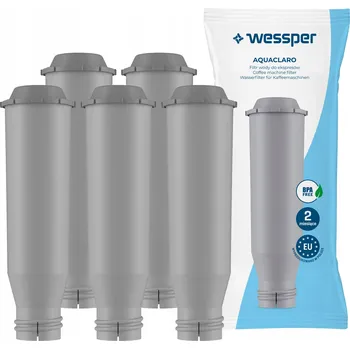 Příprava kávy 5x vodní filtr Wessper AquaClaro pro kávovary Krups Nivona - náhrada