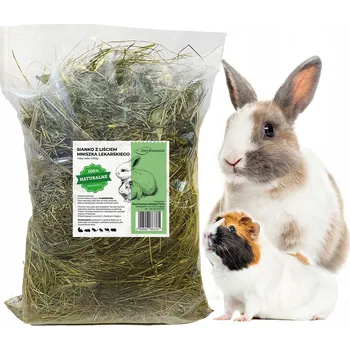 Krmivo pro hlodavce SENO S PAMPELIŠKOU PRO KRÁLÍKY A HLODAVCE PAMLSEK XXL 1000G