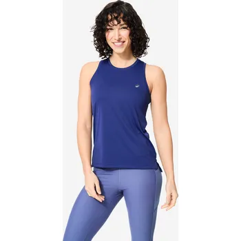Pánské tričko DOMYOS Dámské fitness tílko 2XL MODRÁ