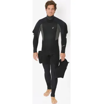 Neoprenový oblek DECATHLON Pánský potápěčský polosuchý neopren 7 mm L