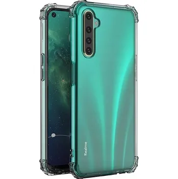 Pouzdro na mobilní telefon Bezbarvý Zadní Kryt Pskom pro Realme 6