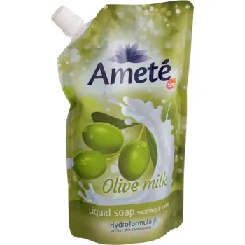 Mýdlo Ameté Olive tekuté mýdlo náhradní náplň 500 ml