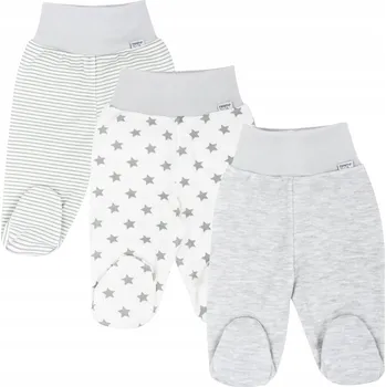 Dupačky 3PAK POLODUPAČKY KOJENECKÉ BEZTLAKOVÉ BAVLNA 62