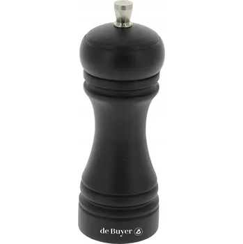 Kuchyňský mlýnek Ruční mlýnek de Buyer dřevěný černý