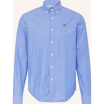 Napapijri Pánská Košile G-Terra Regular Fit, modrá / bílá, 38