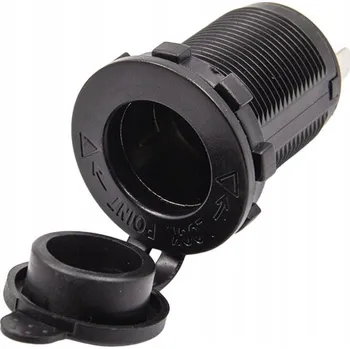 Auto elektroinstalace Panelová zásuvka autozapalovače 12V 24V