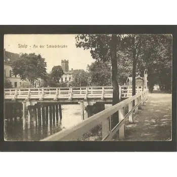 Schmiedebrücke pohlednice v obchodě / Kowalský most ve Słupsku