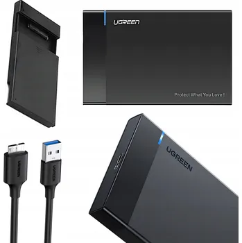 Externí pevný disk UGREEN Externí box / adaptér pro disk USB 3.0 SATA III SSD HDD 2,5"