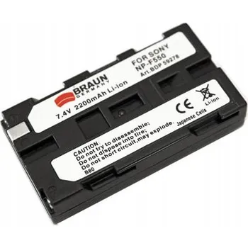 Baterie BRAUN SONY NP-F550 (BDP-SF550, 2200mAh)