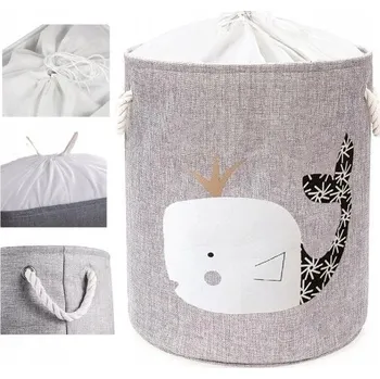 Úložný box KOŠ na hračky ORGANIZÉR úložný box se stahovací šňůrkou (D003)