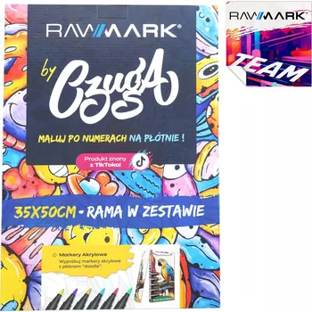 Plátno na malování Doodle 35 x 50 cm