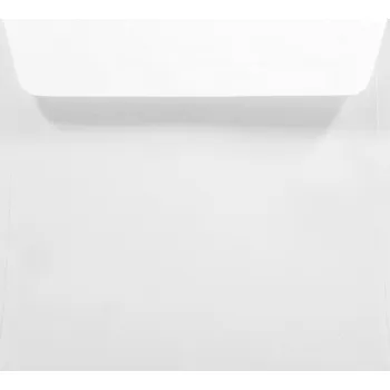 Obálka Ozdobné obálky čtvercové super bílé 17x17 cm 5 ks