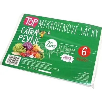 Potravinová fólie Sáček HDPE 49x50 cm - EXTRA PEVNÉ 20 ks