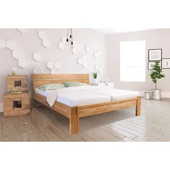 Postel Ahorn VEROLI - masivní buková postel 80 x 190 cm, buk masív
