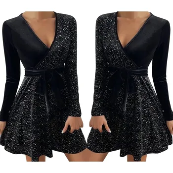 Dámské šaty D-look koktejlové šaty glamour mini velikost XXL