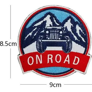 Nášivka WARAGOD Vyšívaná nášivka Mountain Camping 09