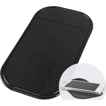 Podložka do auta / na stůl - protiskluzová - 13 x 7cm - černá