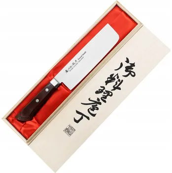 Kuchyňský nůž Satake Unique Shirogami Nůž Nakiri 17 cm v Krabičce