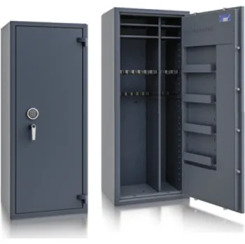 Trezor ISS Kombinovaný trezor St. Gallen WF MAX KOMBI 56469.54 EL, grafitově šedý