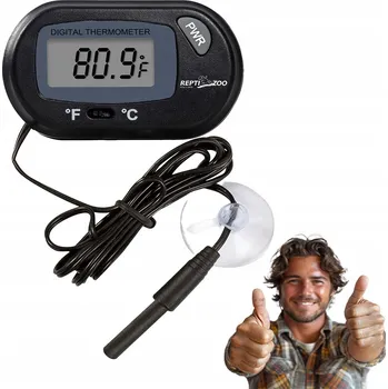 Domácí teploměr REPTI-ZOO DIGITÁLNÍ TEPLOMĚR - LCD teploměr