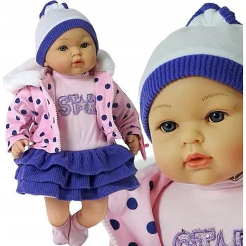 Panenka PANENKA MIMINKO INTERAKTIVNÍ ZPÍVAJÍCÍ A MLUVÍCÍ VZOR KRABIČKA DUDLÍK , VELKÁ