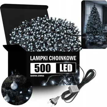 Vánoce Vánoční světla Vánoční LED světla Studené Venkovní Lesk 500 Kusů
