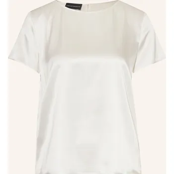 Emporio Armani Dámská Halenka Z Hedvábí, bílá, 34