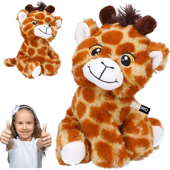 plyšák PLYŠOVÁ HRAČKA ŽIRAFA plyšák 18 cm plyšový mazlíček přítulníček měkká hračka pro miminko