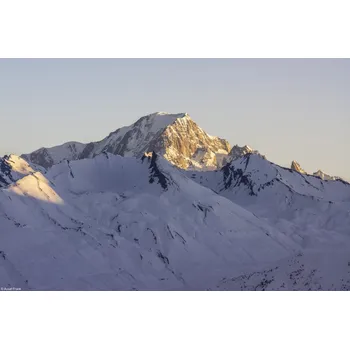 Obraz Plakát Alpy, Mont Blanc bez rámu 30 x 20 cm