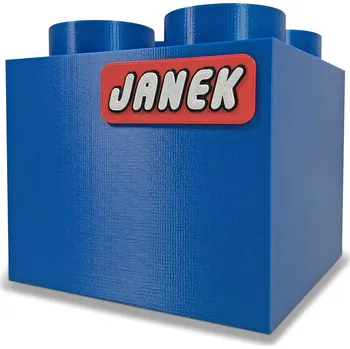 Pokladnička Pokladnička se jménem, Pokladnička pro děti, kostka Den dětí