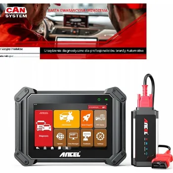 Autoelektronika Diagnostický tester Ancel V5BT HD pro nákladní vozidla 2024 s kompletní sadou kabelů