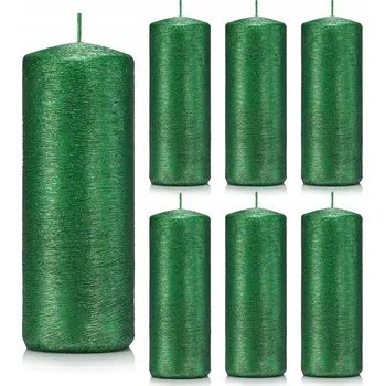 Svíčka Tradiční parafínová svíčka bez vůně Drobo 7 ks