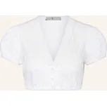 Johann & Johanna Dámská Dirndl Halenka, bílá, 32