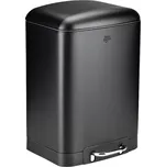 DIRT-DEVIL Odpadkový koš nášlapný 12 l tiché zavírání černá ED-249504