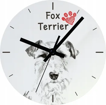 Hodiny Nástěnné hodiny Art-Dog bílé 20 cm