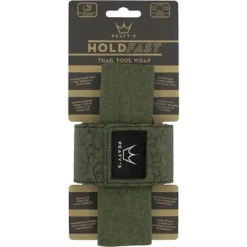 brašna na kolo Peaty's Obal na nářadí na cesty Peaty's Holdfast Trail Tool Wrap barva zelená
