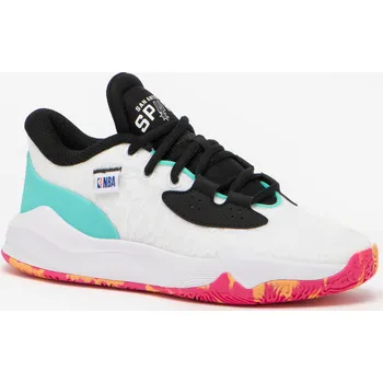 Pánská obuv TARMAK Dětské basketbalové boty Fast 900 NBA Spurs Low-1 40 BÍLÁ